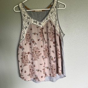 Hint of mint tank top!